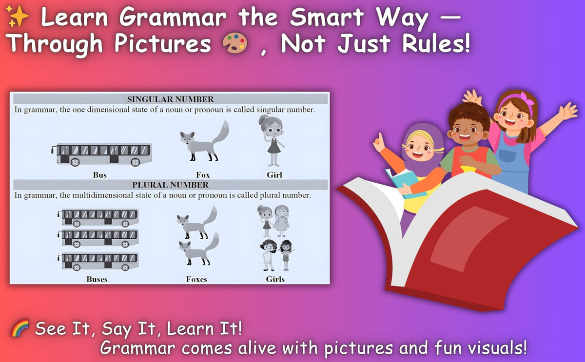 English Grammar for Primary School (CBSE, ICSE & State Boards)
