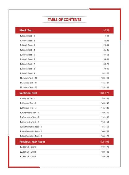 JEECUP : Polytechnic Entrance Exam 2024 For Group-A (English Edition) | 12 Mock Tests, 9 Sectional Tests and 3 Previous Year Papers (1800+ Solved Questions) with Free Access to Online Tests