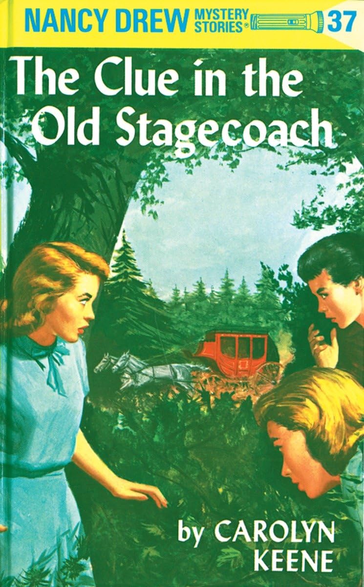 Nancy Drew 37 The Clue In The Old Stagecoach book cover