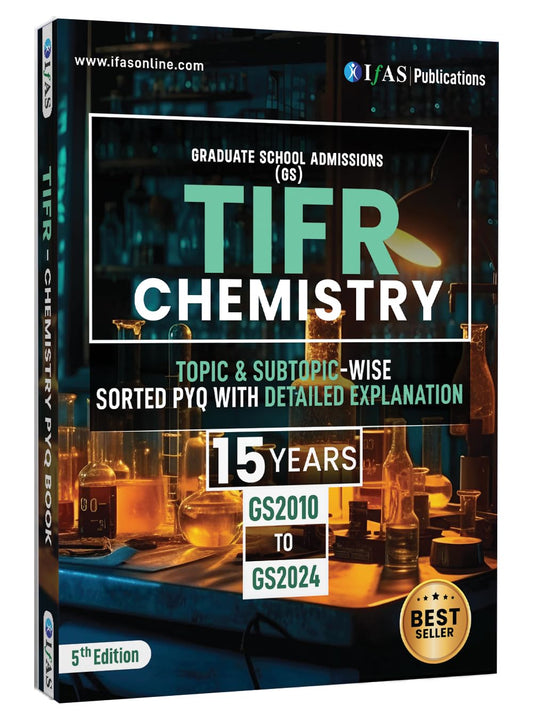 TIFR Chemistry PYQ Book 2026 | PYQ Paper (2010-2024) with Detailed solutions | Best Seller Book for TIFR Chemistry & All MSc Chemistry Entrance Exams in India | Two Brothers Publications