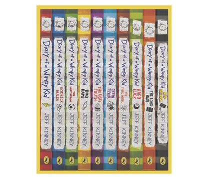 Diary of a Wimpy Kid Boxset: 10 Books Collection (Books 1-10) | #1 International Bestselling Series | 250+ Million Copy Bestseller | Ages 8+ Years