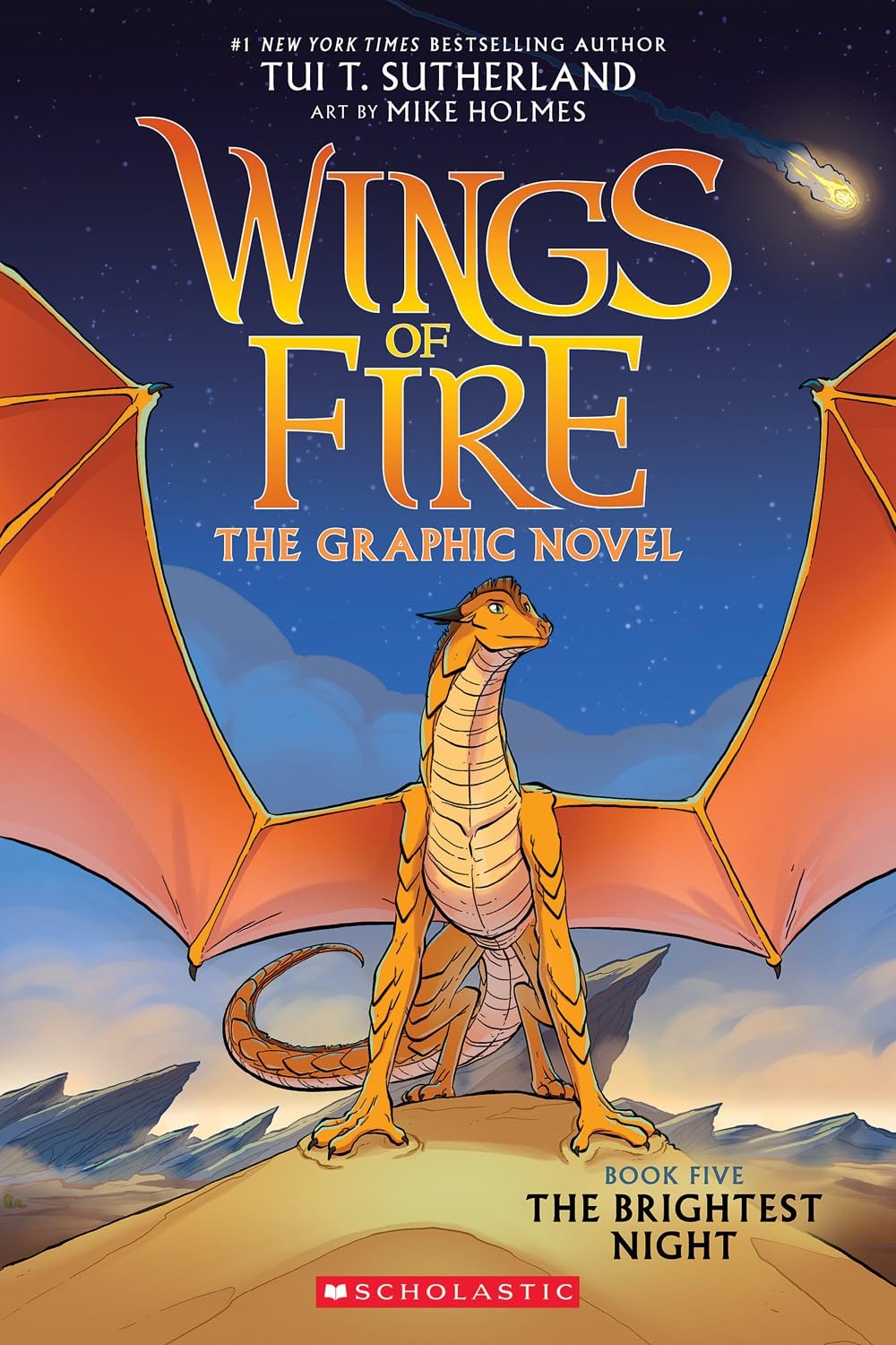 Wings of Fire Graphic Novels (9 Books) Series Set Graphix (Books 1-8 + Darkstalker) | Tui T. Sutherland