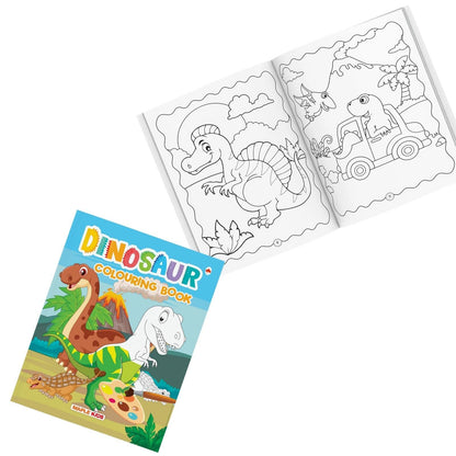 Dinosaur Colouring Book for Kids - Colouring Activity Book - Gift to children for painting, drawing and colouring - Age 2+ - Activity Colouring Book for Children