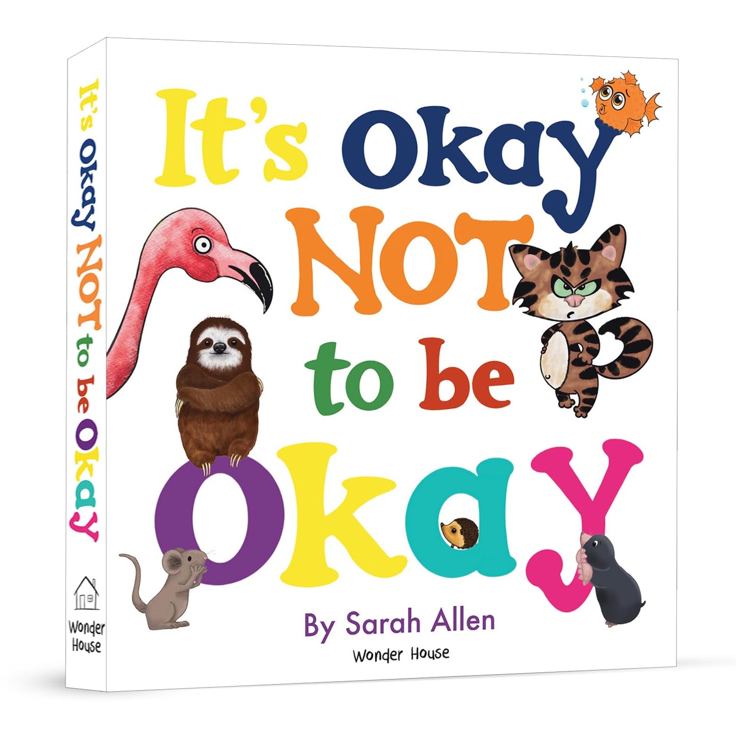 Its Okay Not to be Okay by Sarah Allen: Age group 4-8 yrs book cover