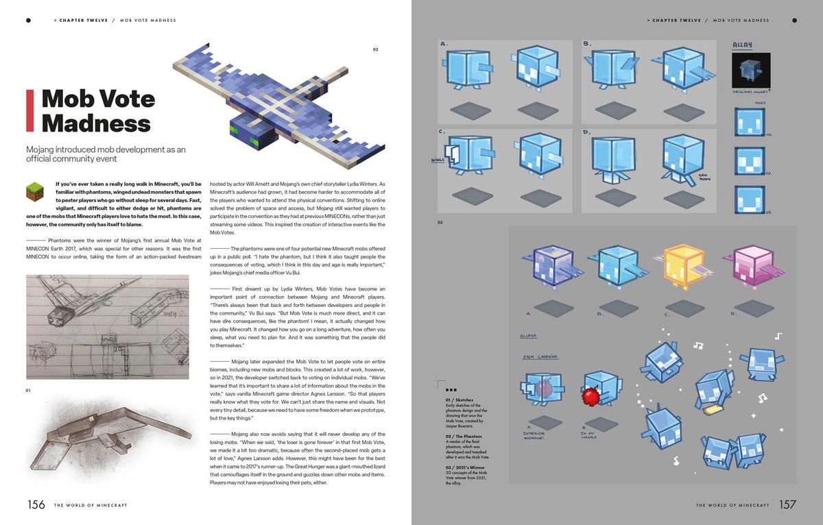The World Of Minecraft: A comprehensive and exclusive behind-the-scenes account of Minecraft’s history featuring previously unseen artwork – the perfect gift for fans and gamers!
