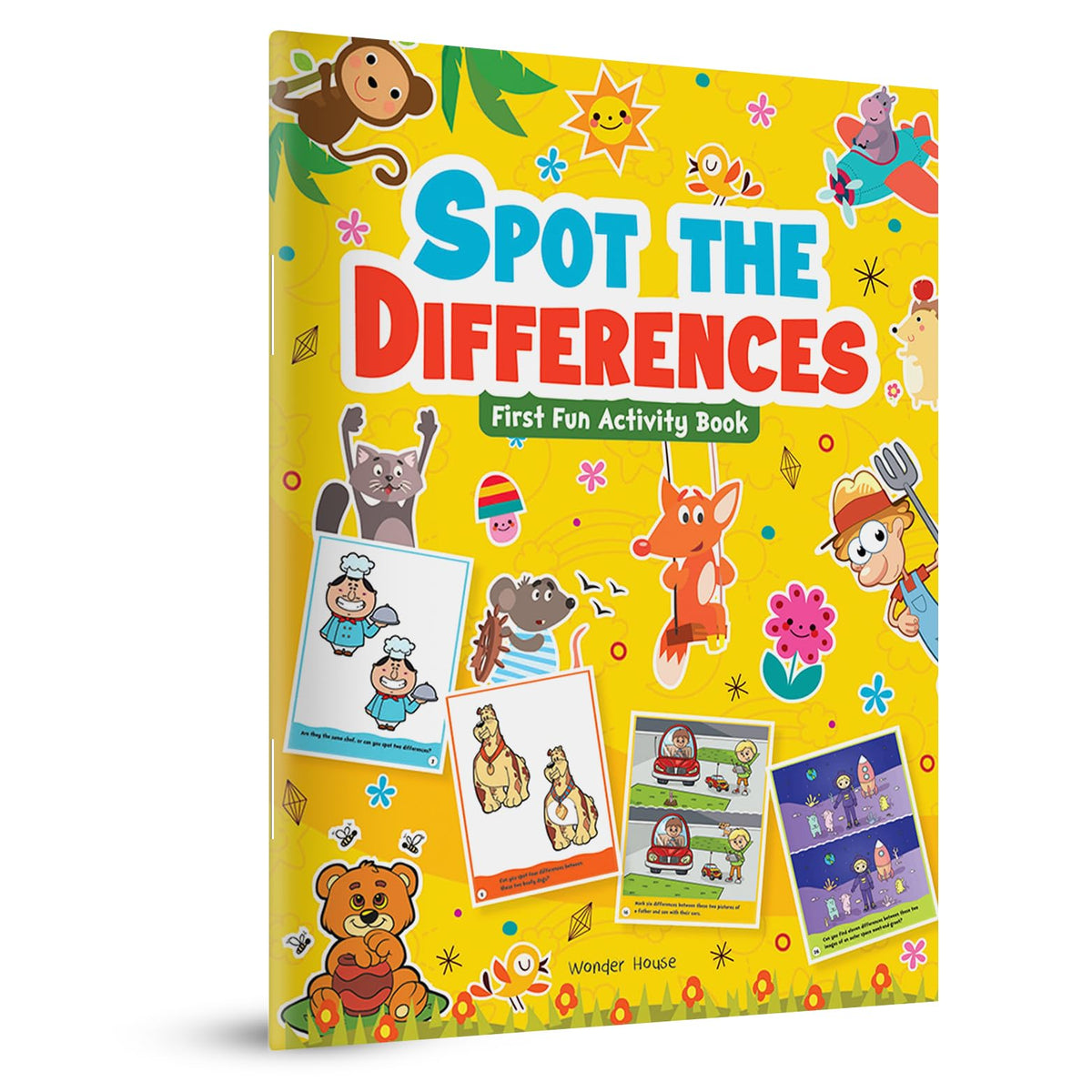 Spot The Difference | First Fun Activity Book For Kids | Boost Focus & Observation Skills | Ages 4–7 | Engaging Puzzle Fun