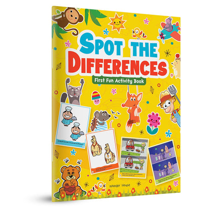 Spot The Difference | First Fun Activity Book For Kids | Boost Focus & Observation Skills | Ages 4–7 | Engaging Puzzle Fun