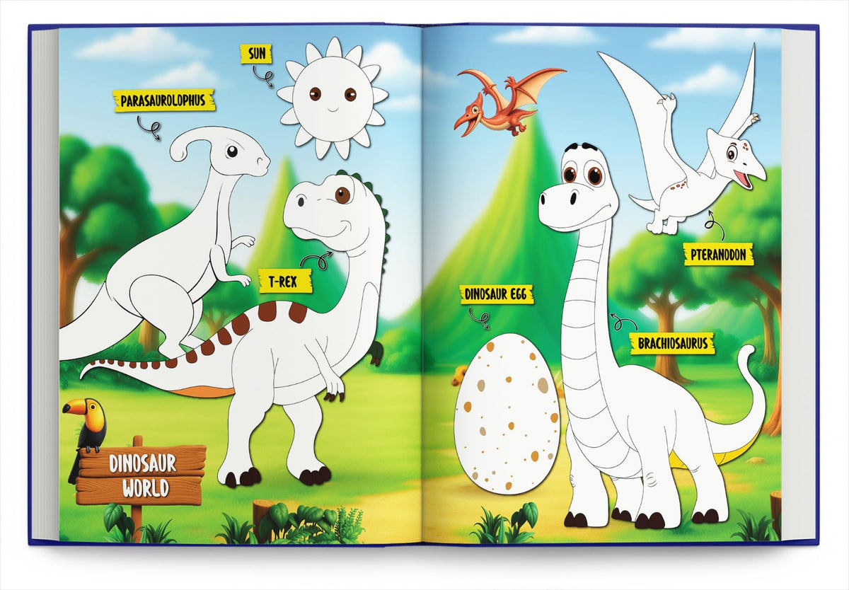 Colouring Book for Kids - 365 Colour Drawing Book | Premium Quality Coloring Book | Ages: 2 - 6 Years | Two Brothers Publications