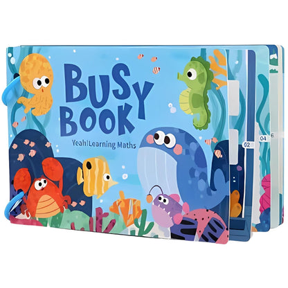 SHNMN Busy Book | Preschool Busy for Toddlers Kids/Children Activities | Quiet Book Alphabets, Animal, Shapes Learning | Kids Age 3-5 Years: 1 (Alphabet,Animal,Learning,Elementary Book)