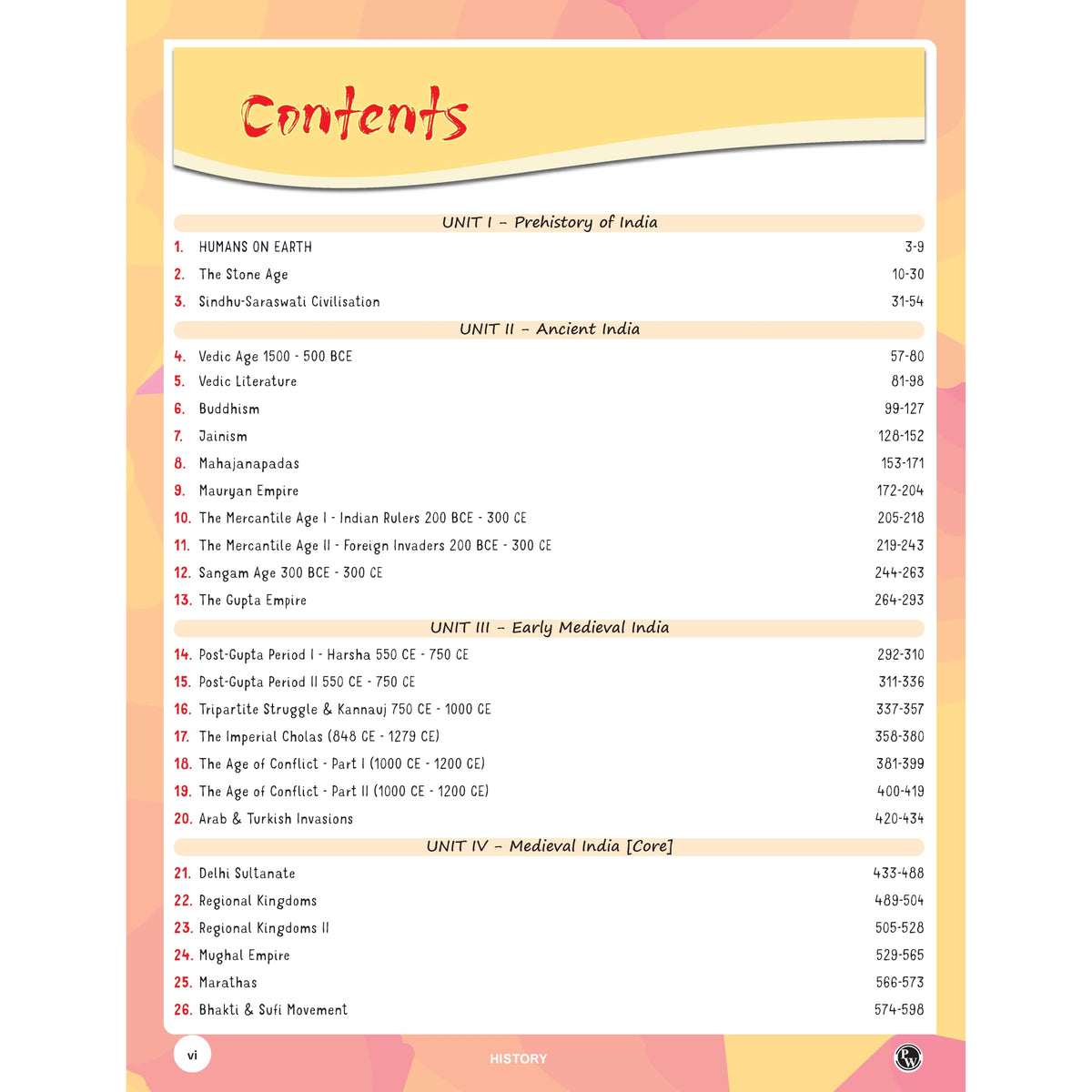 PW UPSC Books 2026 – Ancient & Medieval Indian History Handwritten Notes for UPSC Prelims & Mains GS Paper 1 | Timelines, Maps & Mind Maps | By Abhishek Srivastava Sir | Timelines Series