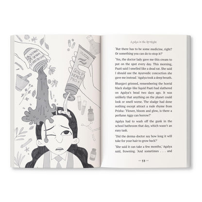 Agalya in the Spotlight | A Fresh, Modern Twist to Rapunzel | Fun Illustrations | Themes of Beauty, Friendship, Resilience and Courage | Ages 8 + | Story Book for Kids