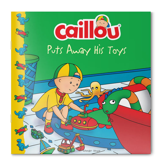 Caillou-Puts Away His Toys book cover
