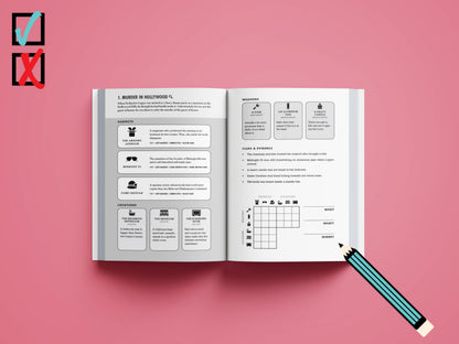 MURDLE: SOLVE 100 DEVILISHLY DEVIOUS MURDER MYSTERY LOGIC PUZZLES
