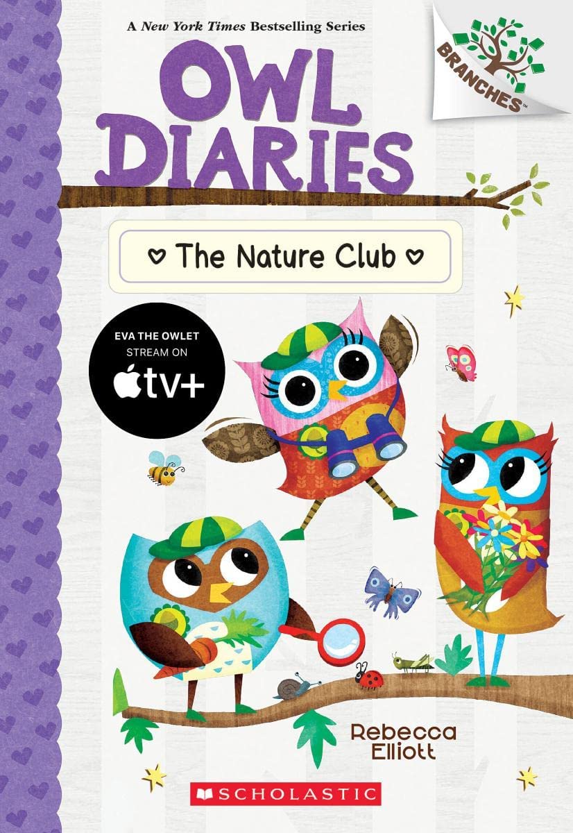 The Nature Club: A Branches Book (Owl Diaries #18) book cover