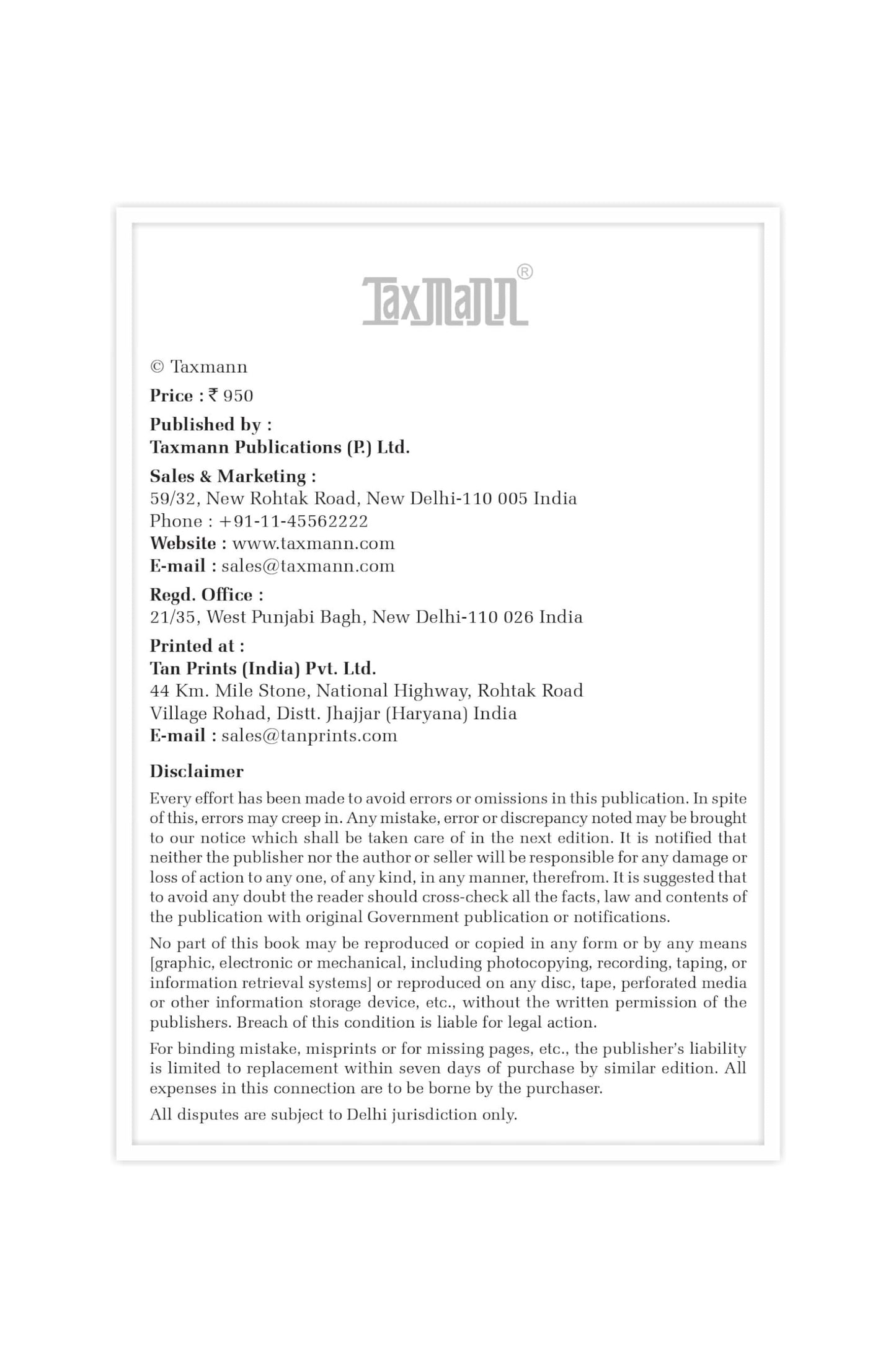 Taxmann's New Criminal Major Acts (Book 1) Transition to the New Criminal Laws with Comparative Analysis Section-wise Tables Section Key Committee Reports