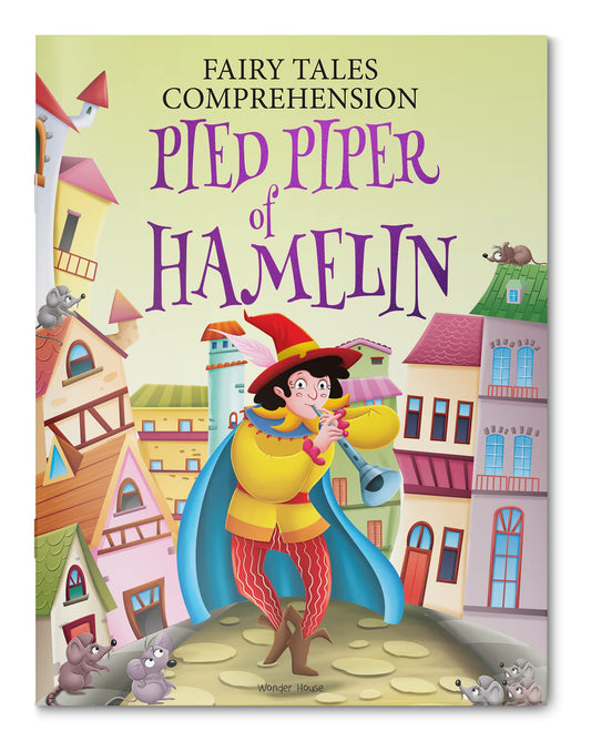 Fairy Tales Comprehension: Pied Piper of Hamelin book cover