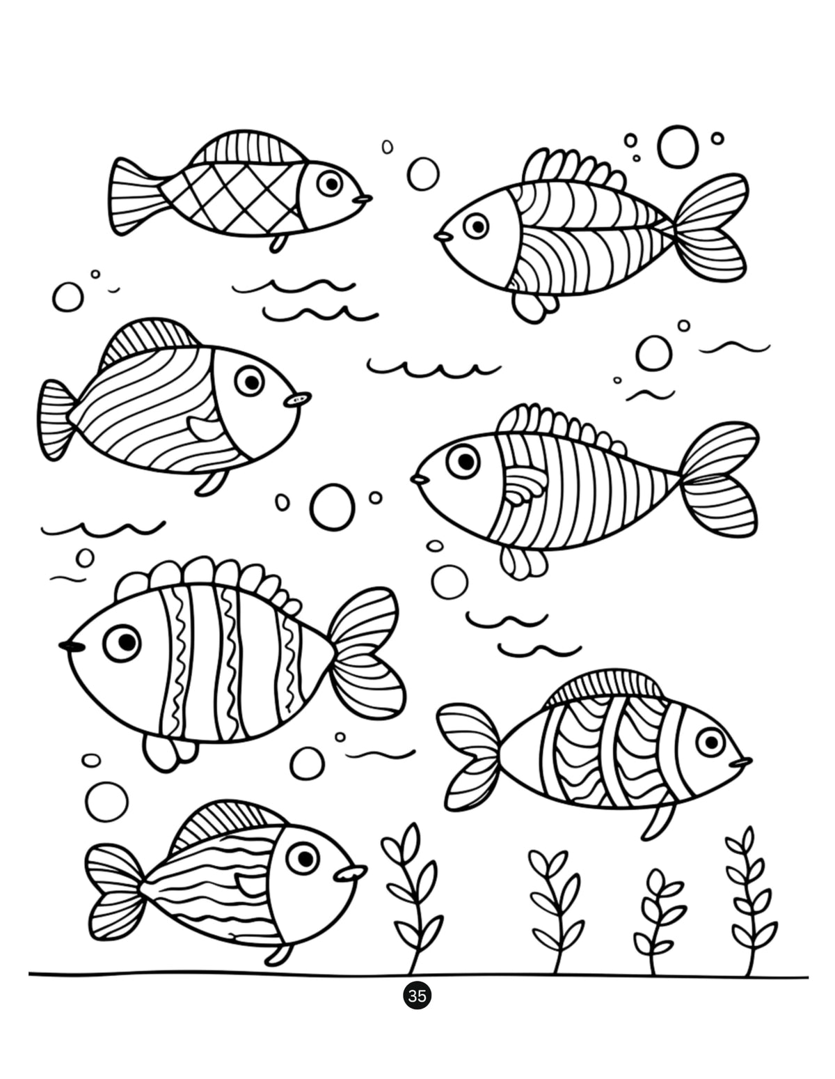A Doodle Colouring Book of Magical Nature - A Joyful Art for Kids | Coloring Activity Book for Kids | Birthday Gifts for Kids, Boys & Girls, 5, 6, 7, 8 Years