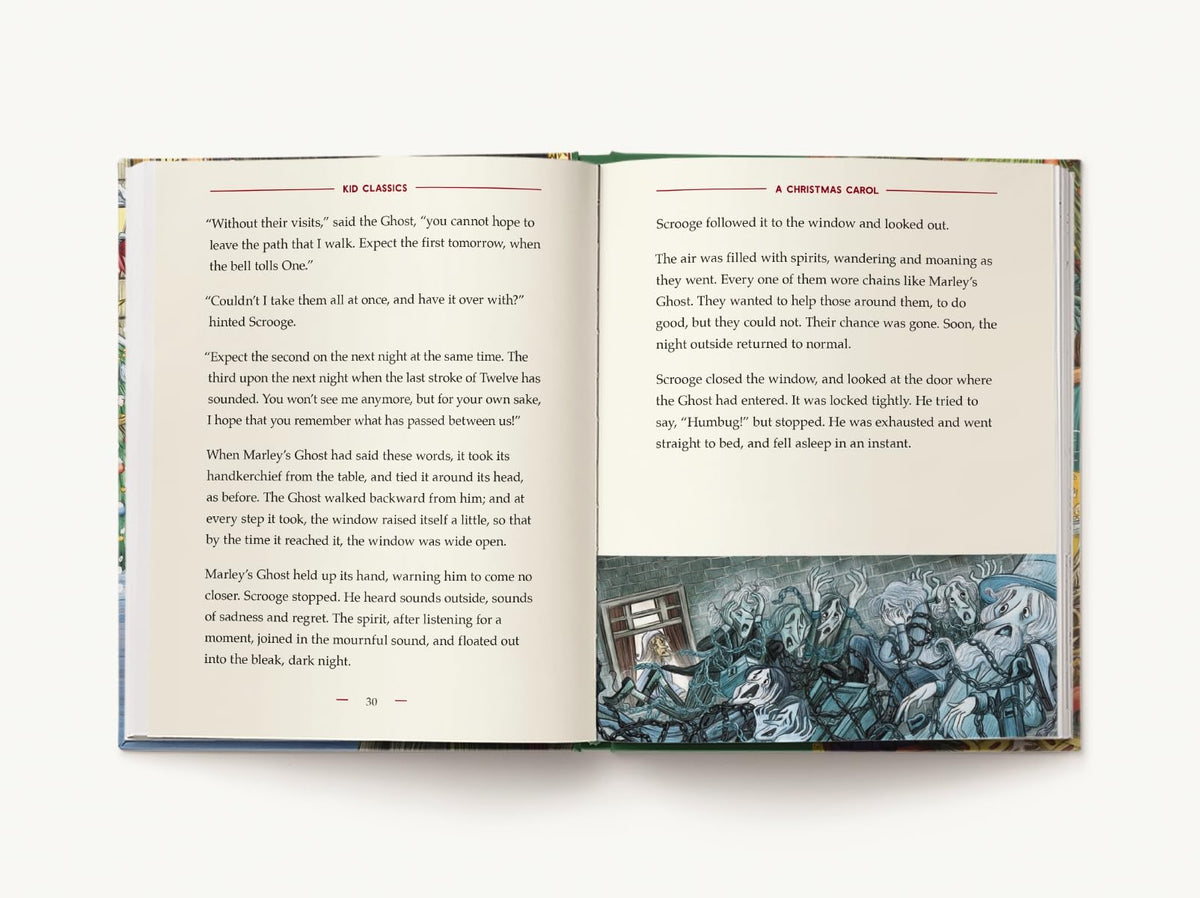 A Christmas Carol: The Illustrated Just-For-Kids Edition: Volume 7 (Kid Classics)