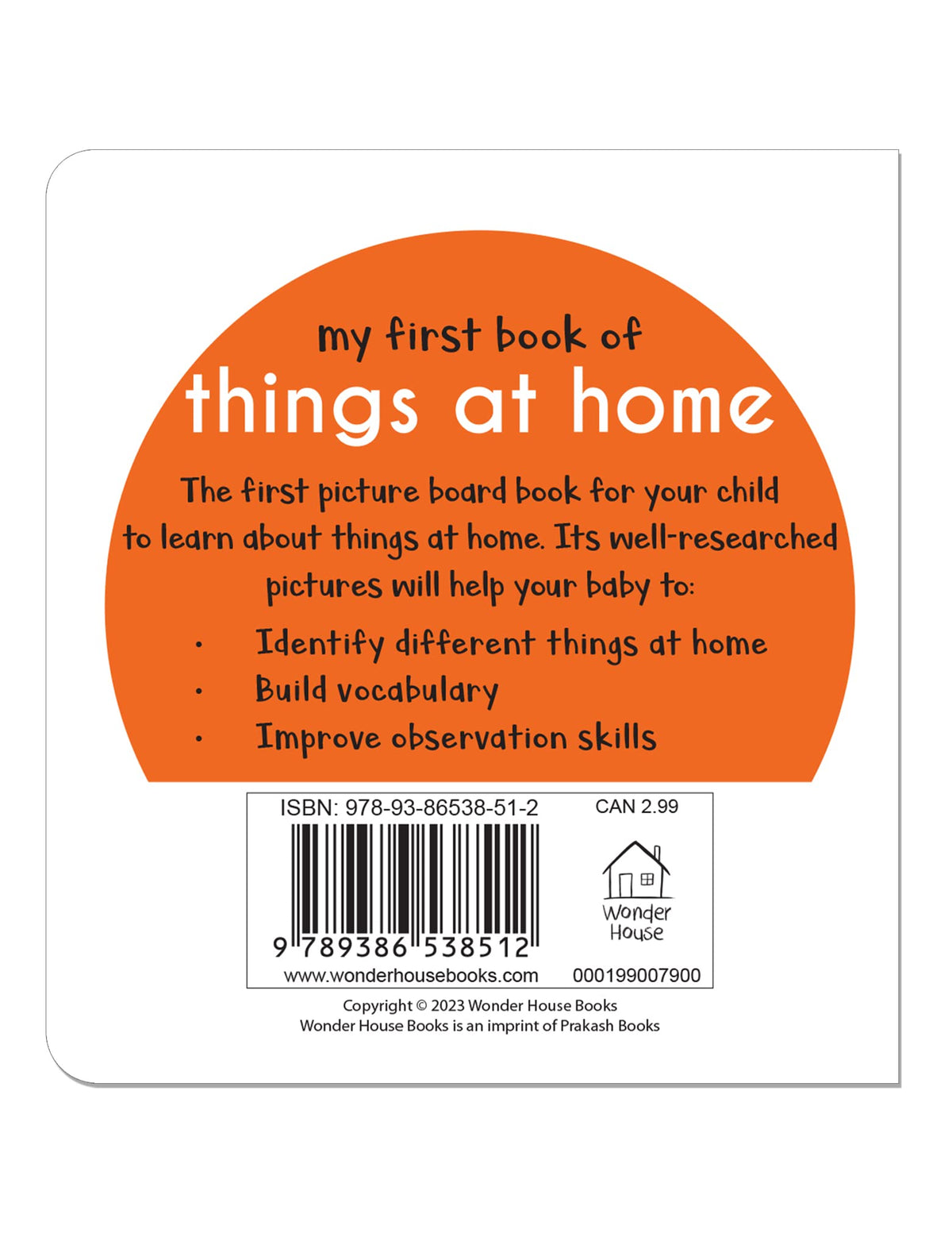 My First Book Of Things At Home For Kids | Ages 0–3 Years | Everyday Objects | Board Book | Household Items | Bright Pictures | Vocabulary Building | Babies | Toddlers | Preschoolers | Latest Edition