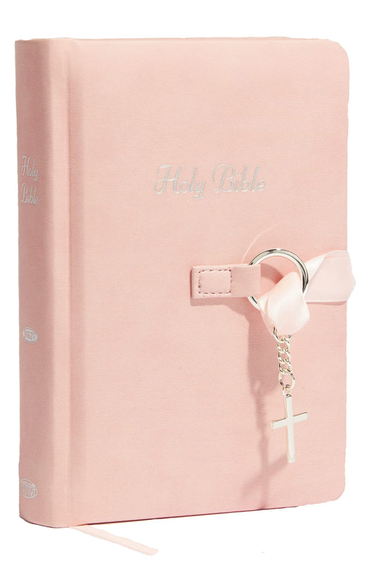 NKJV SIMPLY CHARMING BIB PNK by Thomas Nelson (Author) book cover