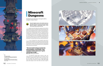 The World Of Minecraft: A comprehensive and exclusive behind-the-scenes account of Minecraft’s history featuring previously unseen artwork – the perfect gift for fans and gamers!