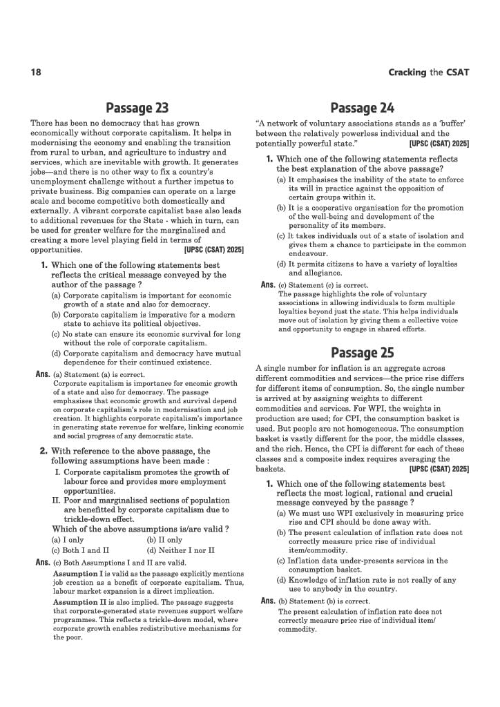 Arihant Cracking the CSAT Paper II 2027 | UPSC Civil Services Aptitude Test | Complete CSAT Syllabus Coverage with Latest Questions, Trends & Strategy | Solved Papers (2026–2025) & 10 Crack Sets