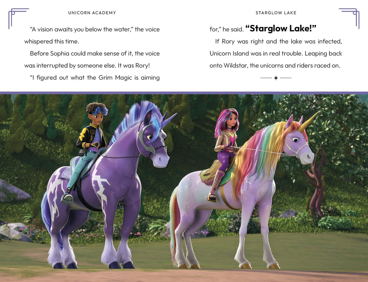 Unicorn Academy: Starglow Lake and other stories: with 3 short illustrated stories for fans of the Netflix show (Unicorn Academy: TV tie-in titles)