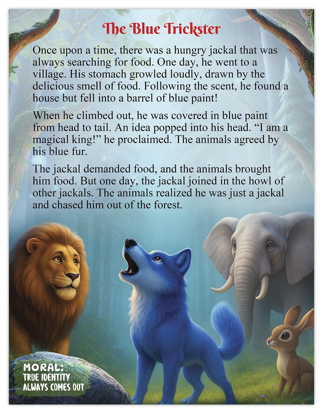 Panchatantra Story Book in English - 101 Animal Tales Book for Kids | Premium Quality Panchatantra Story Book for Kids (Hardback) | Moral Story Book by Pandit Vishnu Sharma | Two Brothers Publications