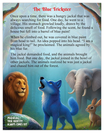 Panchatantra Story Book in English - 101 Animal Tales Book for Kids | Premium Quality Panchatantra Story Book for Kids (Hardback) | Moral Story Book by Pandit Vishnu Sharma | Two Brothers Publications