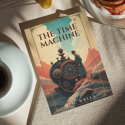 The Time Machine By H G Wells [Premium Paperback] Fiction books | Classic Literature Books & Novels | Science fiction books for teenagers | Classic books | English Novels | Story books for kids 12-15