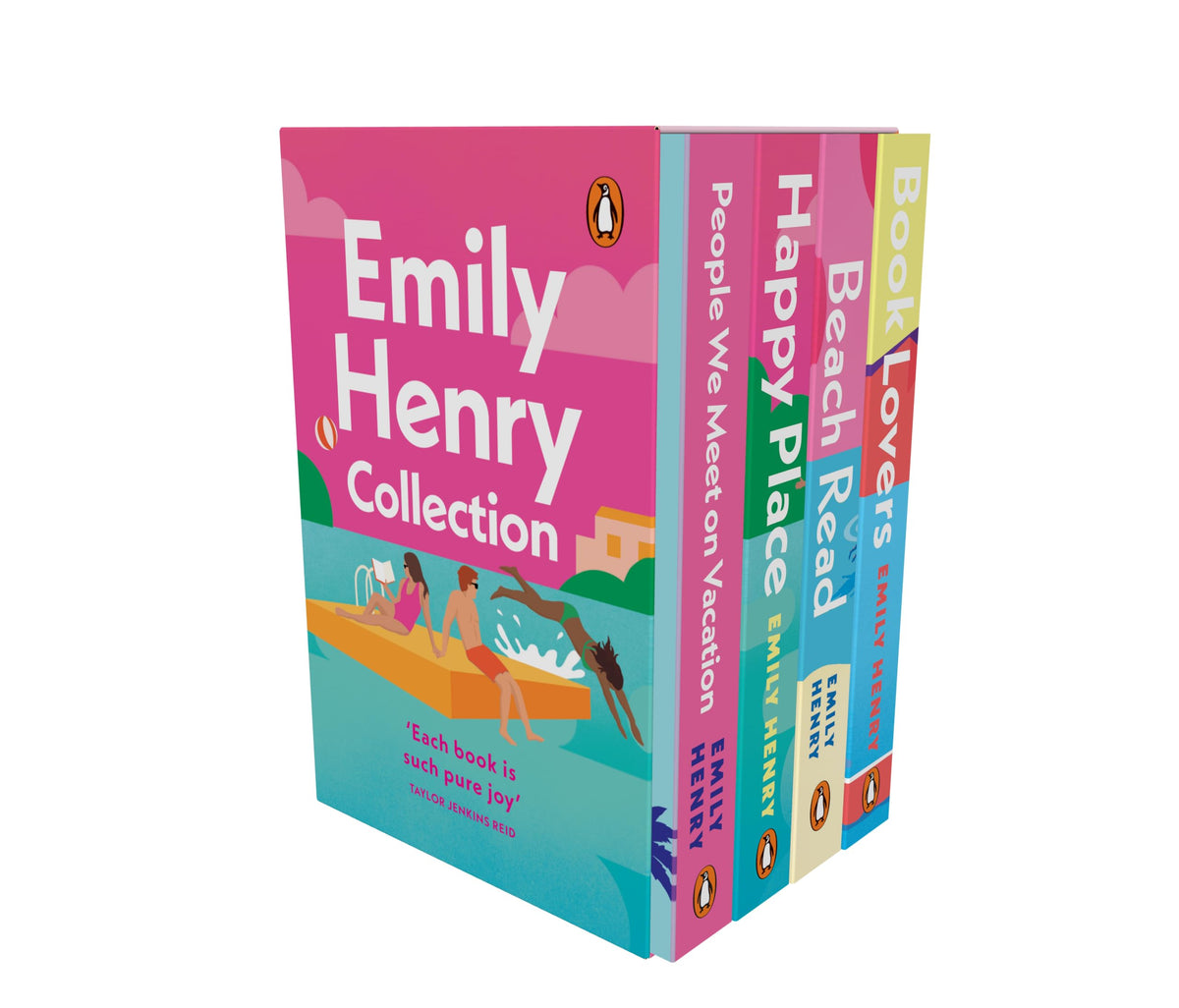 Emily Henry Book Boxset: Beach Read, People We Meet on Vacation, Book Lovers & Funny Story | Contemporary Romance, Friends to Lovers & Slow-Burn Love Stories