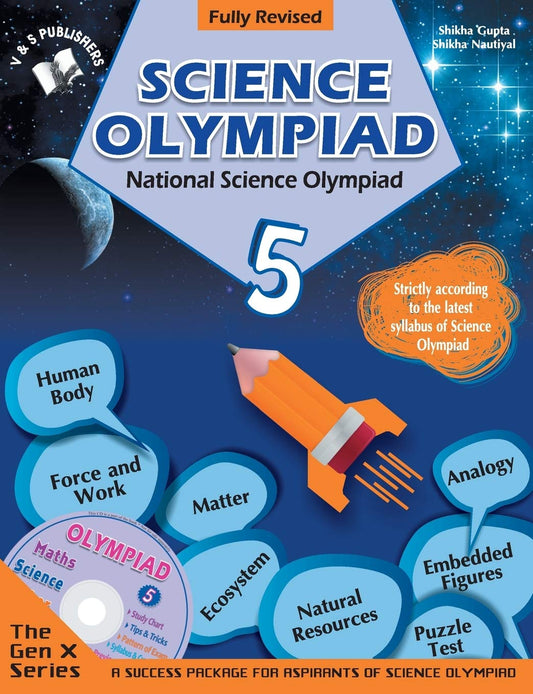 National Science Olympiad - Class 5 (With OMR Sheets) by SHIKHA GUPTA (Author) book cover