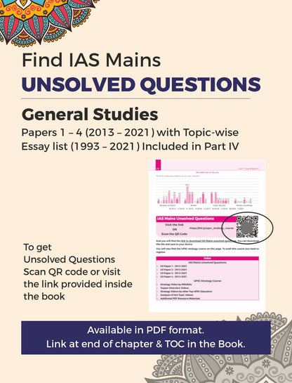 28 Years UPSC Civil Services IAS Prelims Topic-wise Solved Papers 1 & 2 (1995 - 2022) 13th Edition