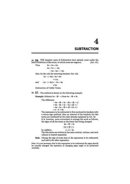 Arihant Classic Texts Series Elementary Algebra for Schools by HS Hall and SR Knight | Algebra Book for JEE, CUET, Class 9–12, Olympiads and School ... Guide (Classic Texts Series for jee)