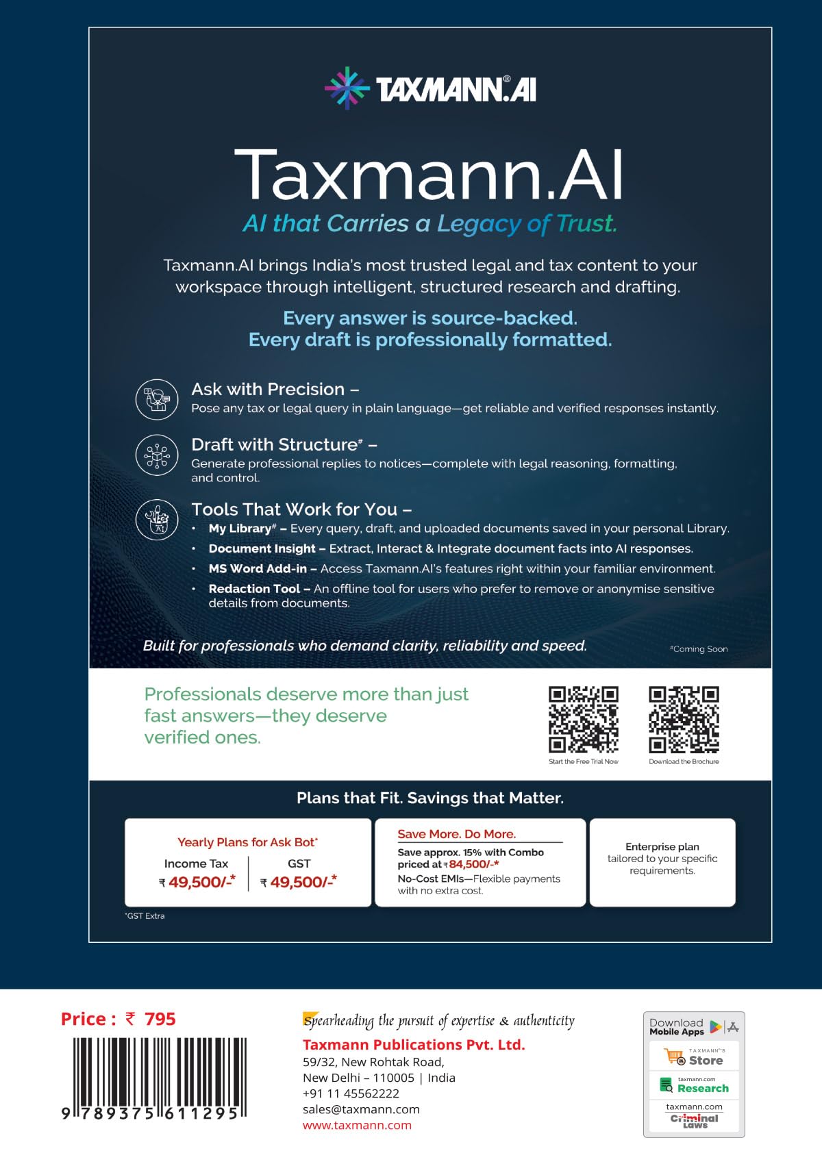 Taxmann's GST Acts with Rules [Bare Act | Finance Act 2026] – Consolidated | Annotated Compendium of the CGST | IGST | UTGST | Compensation Cess Acts with Rules