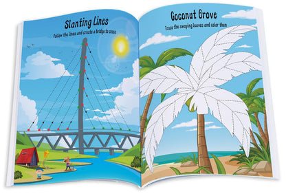 Tracing Book for Kids | Pencil Control Activity Book for Kids | Premium Quality Early Learning Tracing Lines & Pattern Writing Activities | Ages: 2 - 5 Years