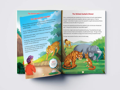 Short Stories From Panchatantra - Volume 6: Abridged Illustrated Stories For Children (With Morals)