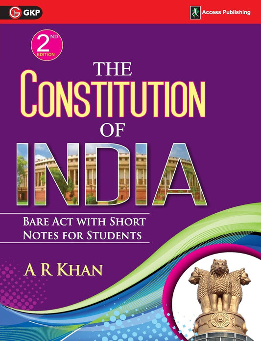 The Constitution of India: Bare Act with Short Notes