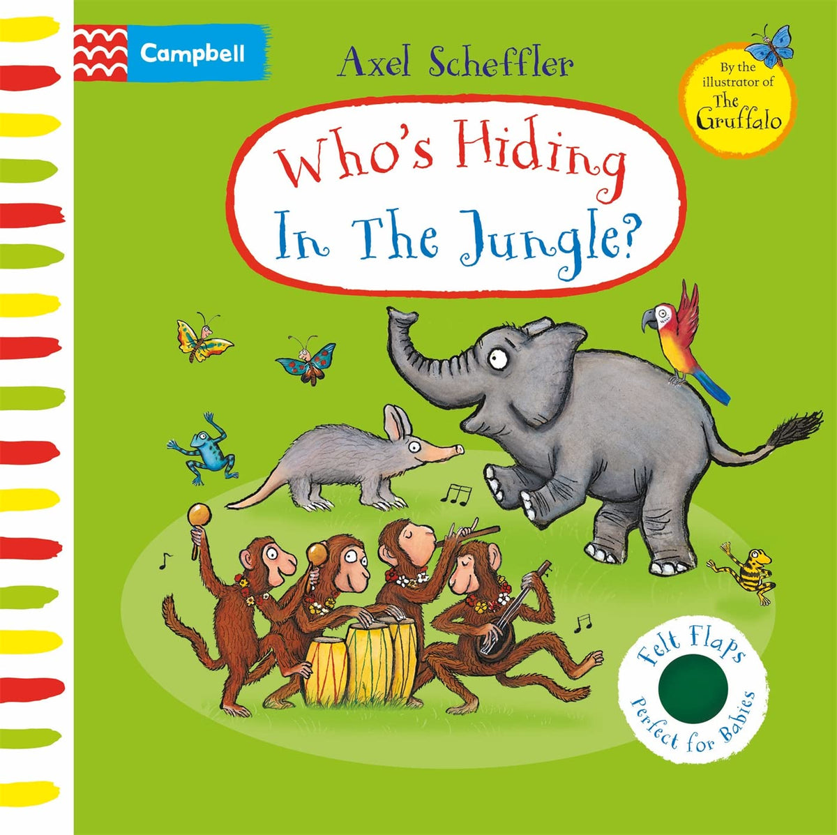 Whos Hiding In The Jungle? book cover
