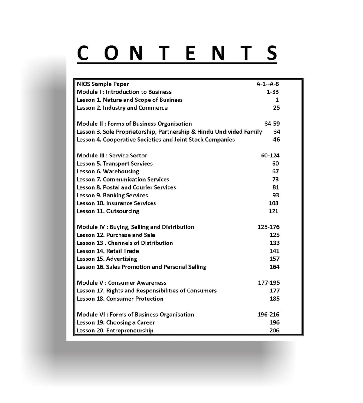 TOP NIOS Class 10 Business Studies 215 English Medium Guide (Including Objective Type MCQs) | Updated with Latest Syllabus and Exam Pattern as per NIOS Latest Notification