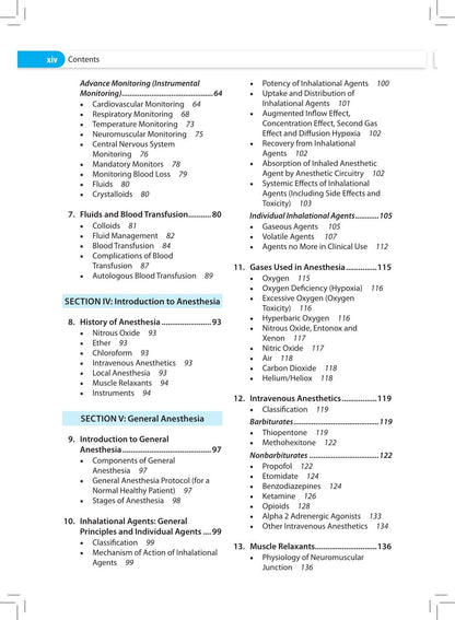Short Textbook of Anesthesia, 7/E for MBBS Students and MD/DA/DNB Aspirants | 9 Sections, Recent Drugs, Equipment and Ventilation Modes with Latest AHA CPR Guidelines