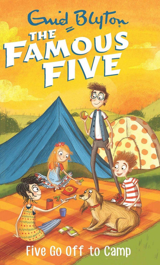 FAMOUS FIVE: 07: FIVE GO OFF TO CAMP (STANDARD) by Enid Blyton book cover