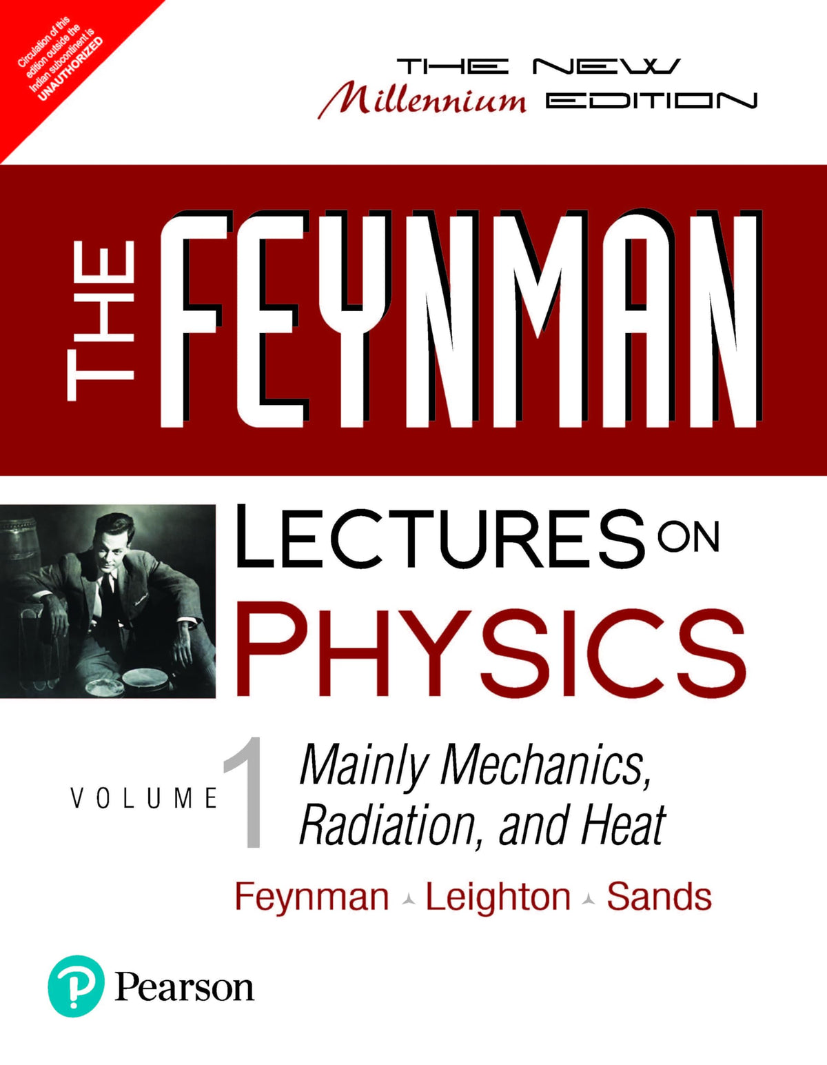 The Feynman Lectures on Physics, Vol 1 | Mainly Mechanics, Radiation and Heat | Feynman, Leighton & Sands | B.Tech, BSc, GATE | Pearson