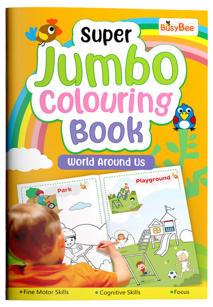 Super Jumbo Colouring Book (World Around Us)