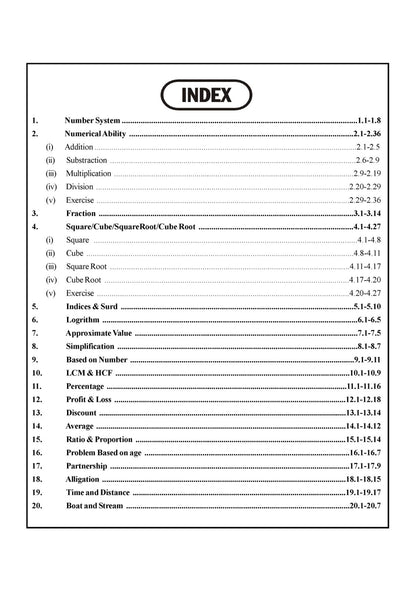 Tricky Mathematics for General Competitive Exams by Herald Publication - Railways/SSC/Defense/CLAT/CAT/MBA