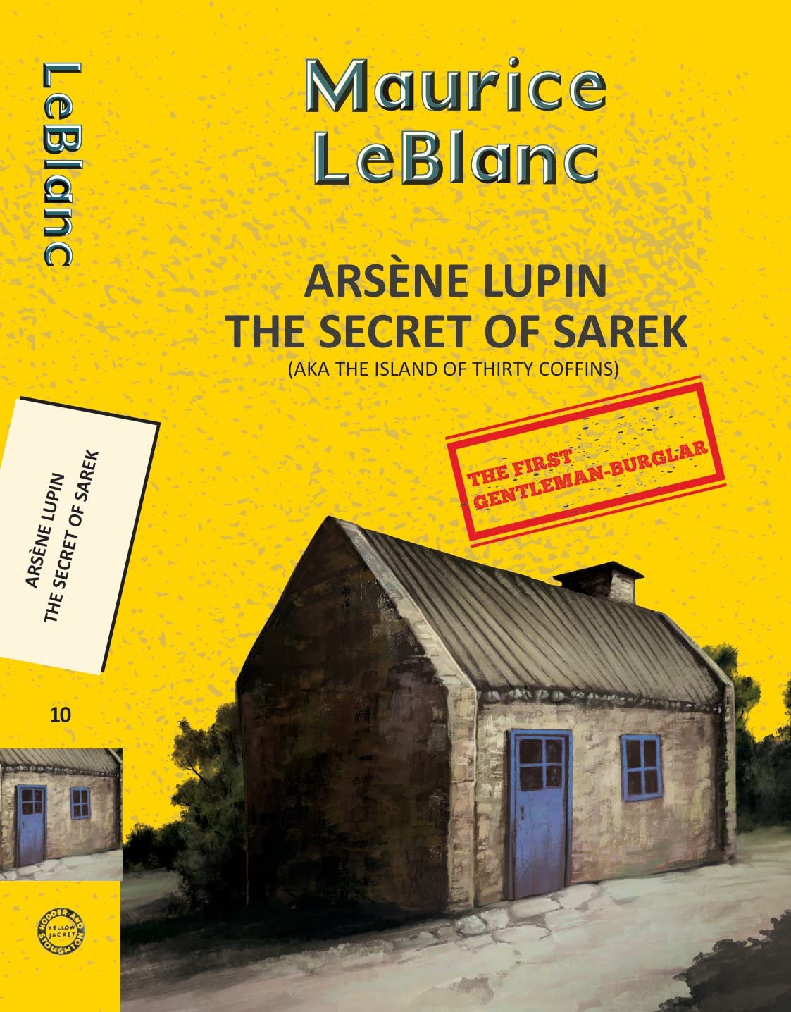 Arsene Lupin 10: The secret of Sarek book cover