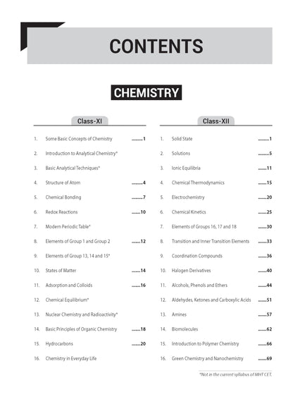 MTG 10 Years MHTCET Chapterwise Previous Solved Questions Papers (PYQ Book) For 2026 Exam | MHT CET Mock Test Papers For Physics, Chemistry & Mathematics