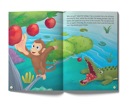 The Clever Monkey - Illustrated Moral Story for Children