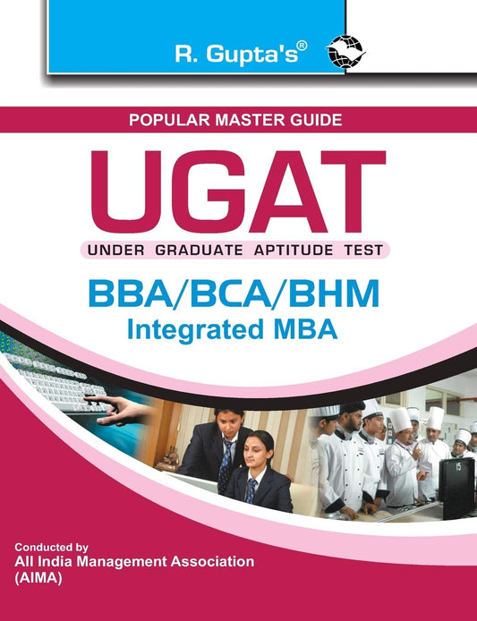 UGAT: BBA/BCA/BHM/Integrated MBA Exam Guide by RPH Editorial Board (Author) book cover
