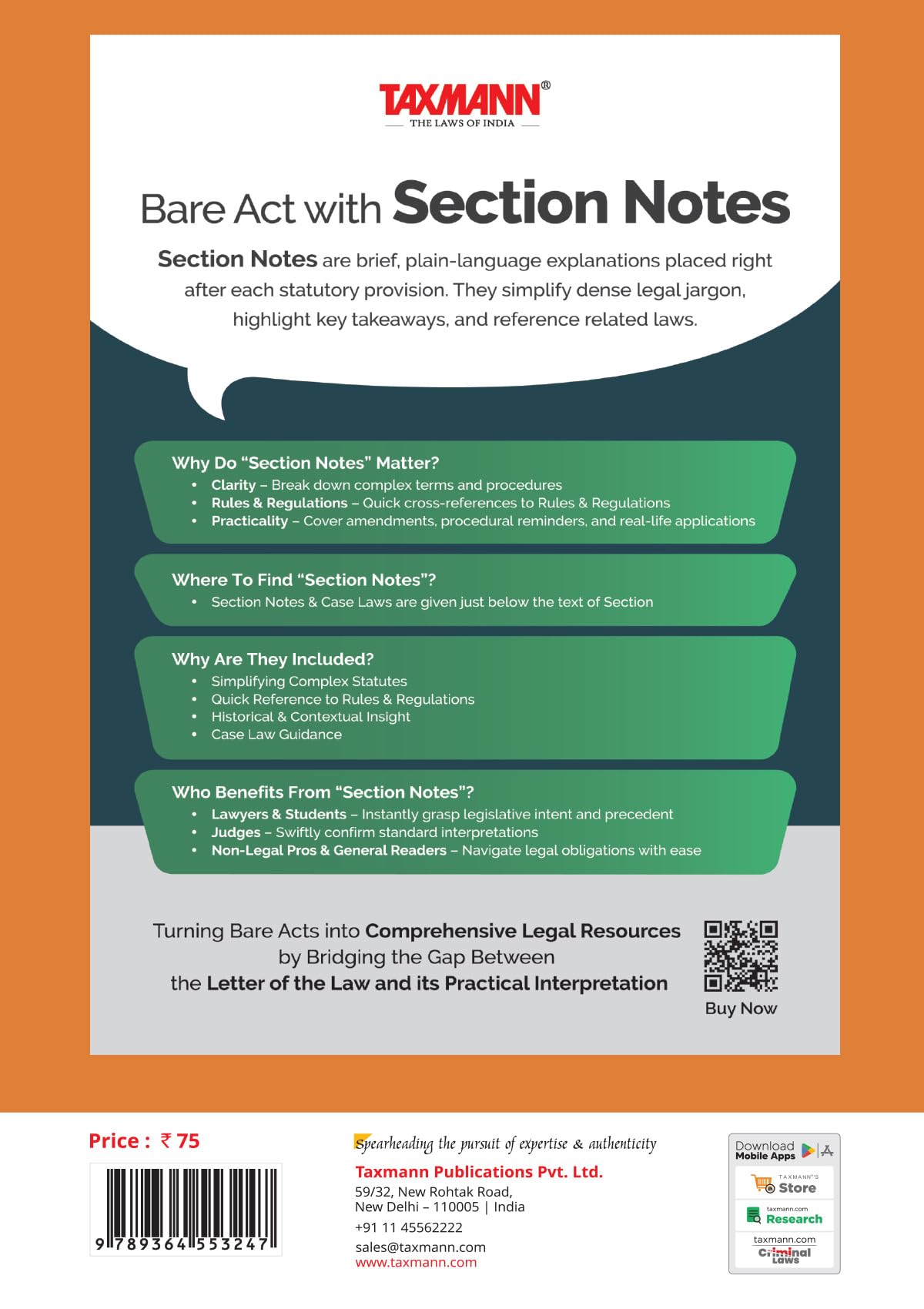 Taxmann's Transfer of Property Act 1882 [Bare Act without Comments | AIBE] – Complete Statutory Text of Act 4 of 1882 | All Eight Chapters and All 148 Sections with the Schedule of Repeals